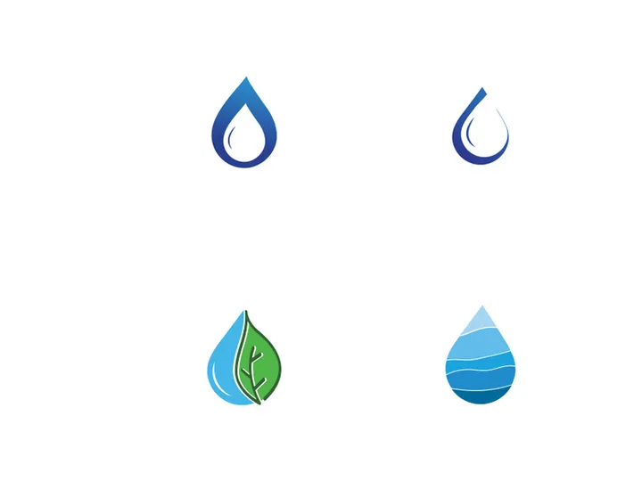 water drop logo