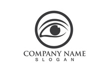 Eye Care vector logo design