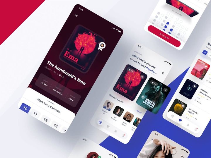 Movie App UI Kit preview picture