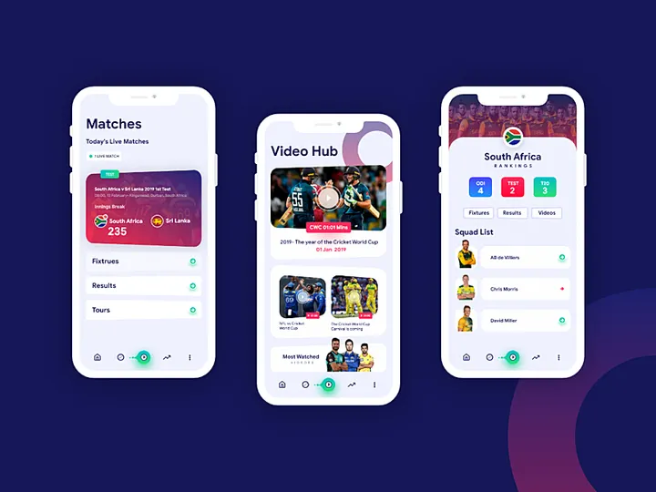 ICC App UI 