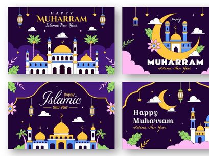 10 Islamic New Year Illustration