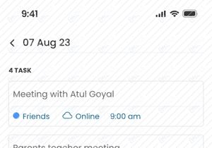 Calendar Schedule App