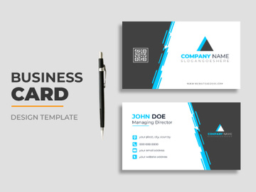 Creative Corporate Business Card Template preview picture