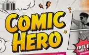 Comic Hero - Free Commercial Cartoon Display Typeface