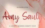 Amy Sauly - Handwritten Font