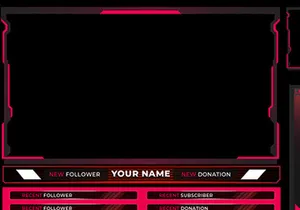 Twitch Streaming Overlay