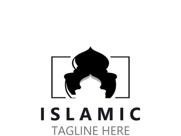 Islamic Mosque Logo design, template Islamic, Islamic Day Ramadan vector graphic creative idea preview picture