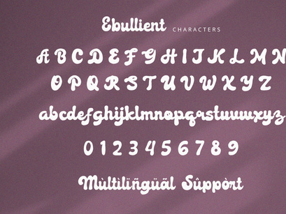 Ebullient - Rough Script