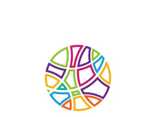 Wire World Logo Template vector