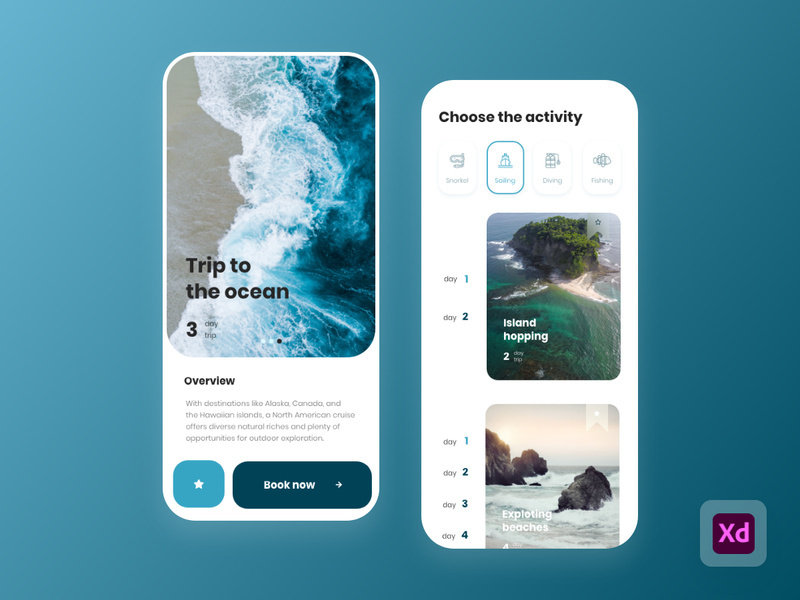 Trip Booking Exploration for iOS