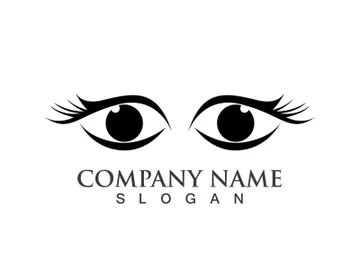 Eye Care vector logo design preview picture