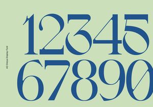 AO Dreya - Display Font