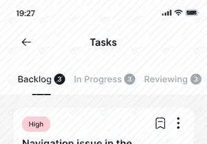 TASKOW - Task Manager App UI Kit