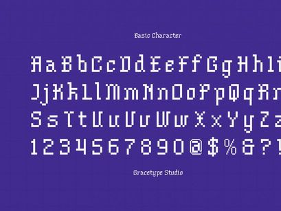 Shiver Glitch | Pixelated Font