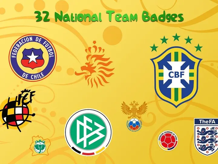 Country Badges, Flags & More