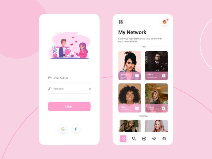 Dating App UI !!!
