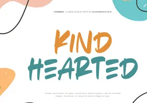 Chamber - Handwritten Font