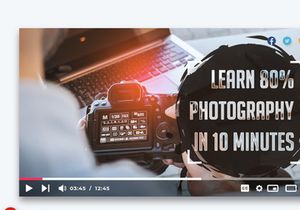 Photography YouTube Thumbnails