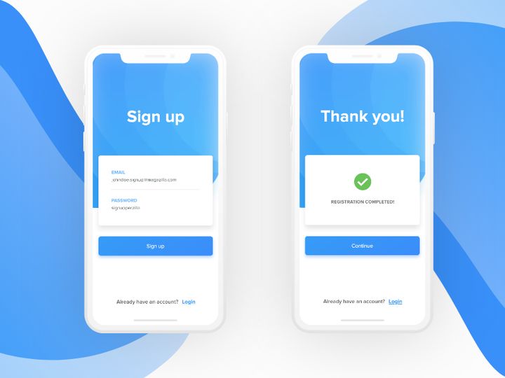 Sign Up Screen
