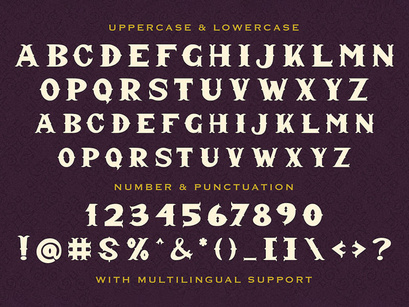 Vintage King - Decorative Serif Font