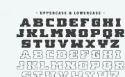 School Varsity - Condensed Slab Serif