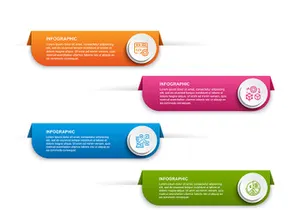 3D-Business Infography Set