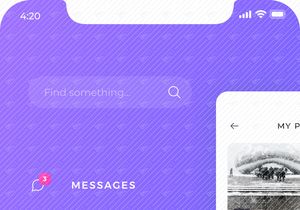 Atro: Free UI kit with 12 ready-made app screens