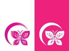 Beauty butterfly vector icon design