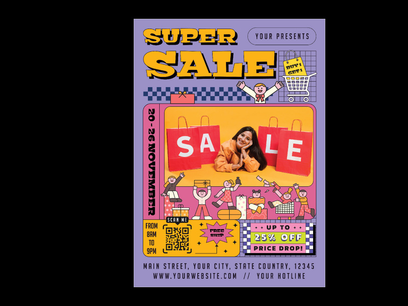 Super Sale Flyer