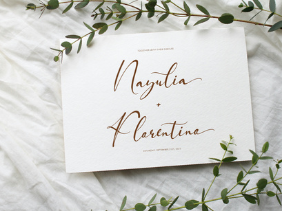Vangella Sealed | Handwritten Script