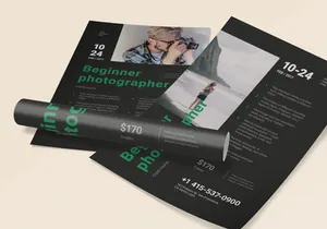 Beginner Photographer Poster