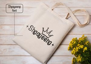 Shaqueena - Cute Display Font