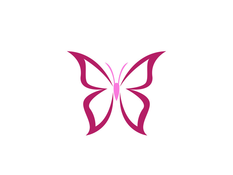 Beauty Butterfly icon design