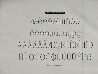Maqotta | Modern Serif Font