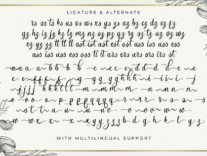 Butterfly Winter - Handwritten Font