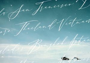 The Lovely - Signature Font