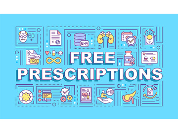 Free prescription word concepts banner preview picture