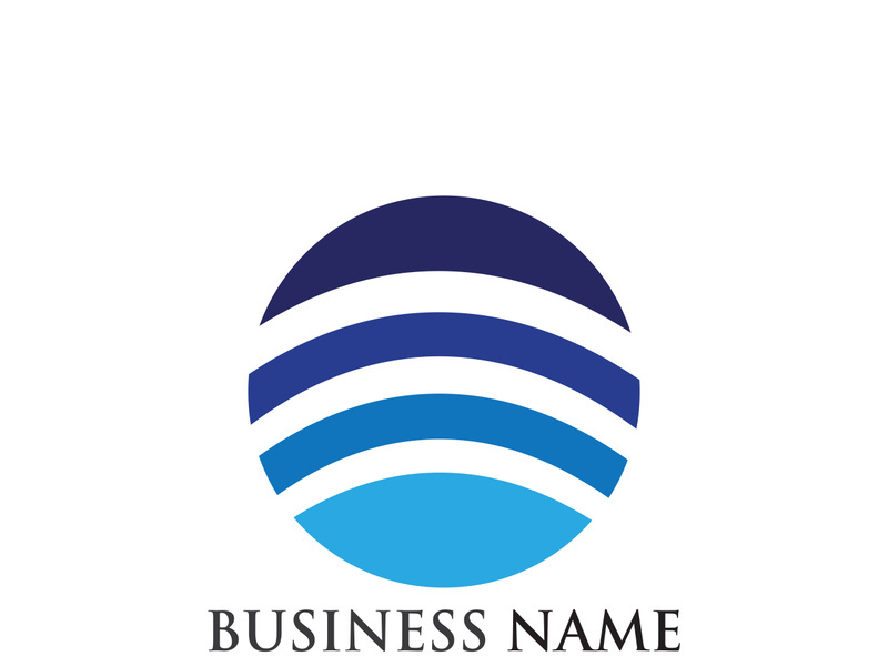 Business Finance Logo template vector icon design