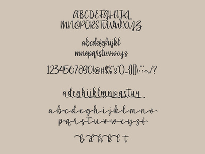 Southiya - Modern Calligraphy Font