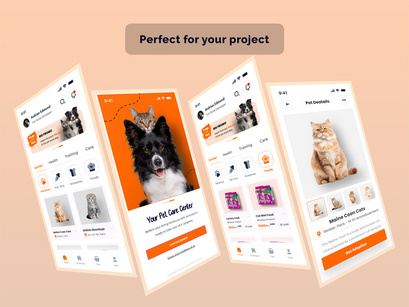 Pet Shop & Adoptions Mobile App Project
