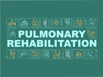 Pulmonary recovery word concepts banner preview picture