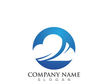 Cloud server data save upload logo