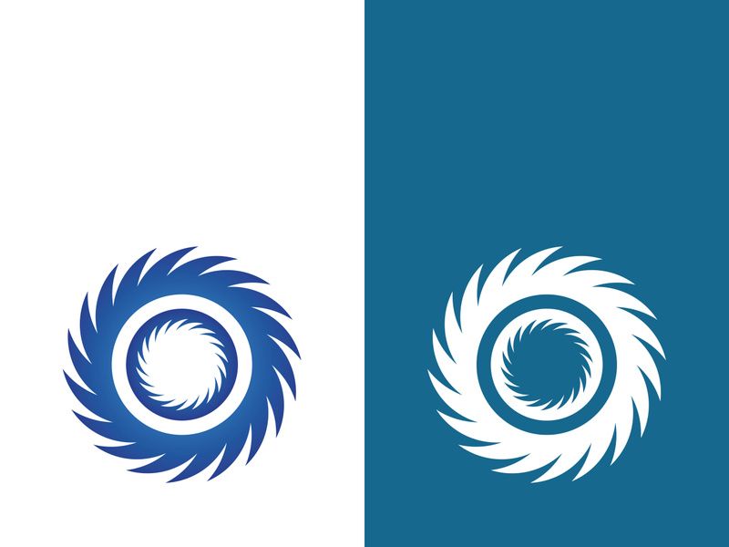 vortex vector illustration icon logo template design