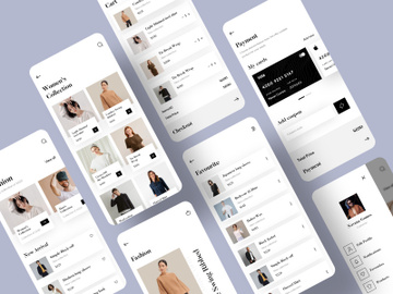Fashion Mobile Application Design preview picture