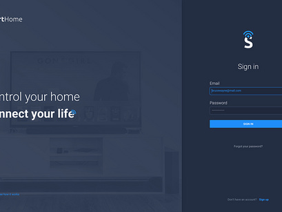 Smart Home—A digital UI kit for the physical world