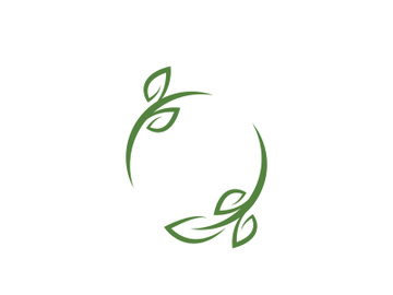 Logos of green Tree leaf ecology preview picture