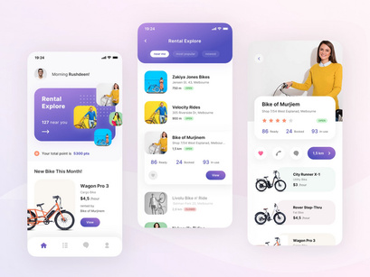 CycleGo - Bike Rental Mobile App