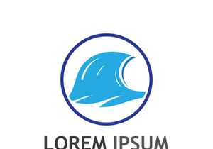 Ocean water wave wave logo design.
