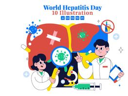 10 World Hepatitis Day Illustration preview picture