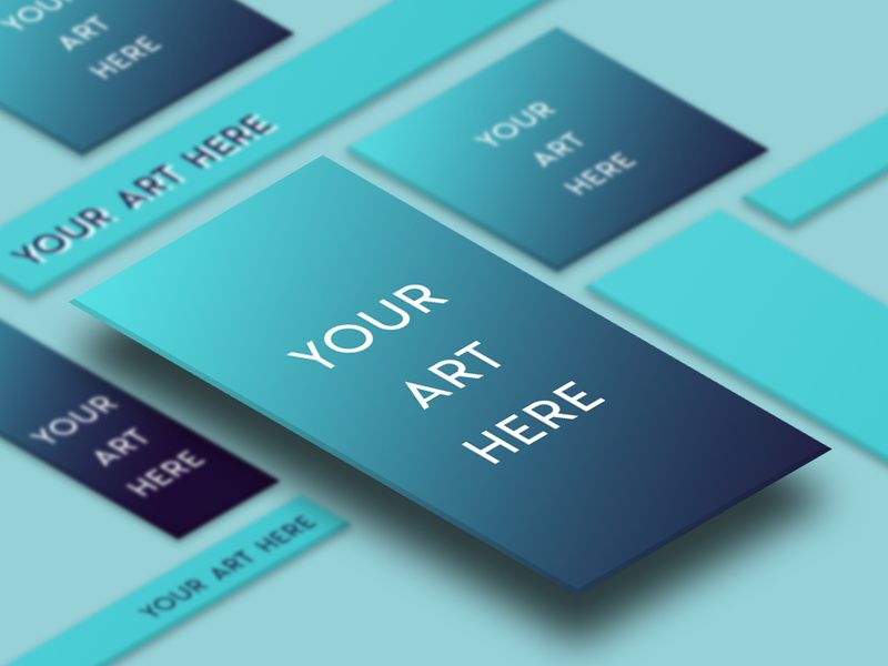 Perspective Ad Mockup